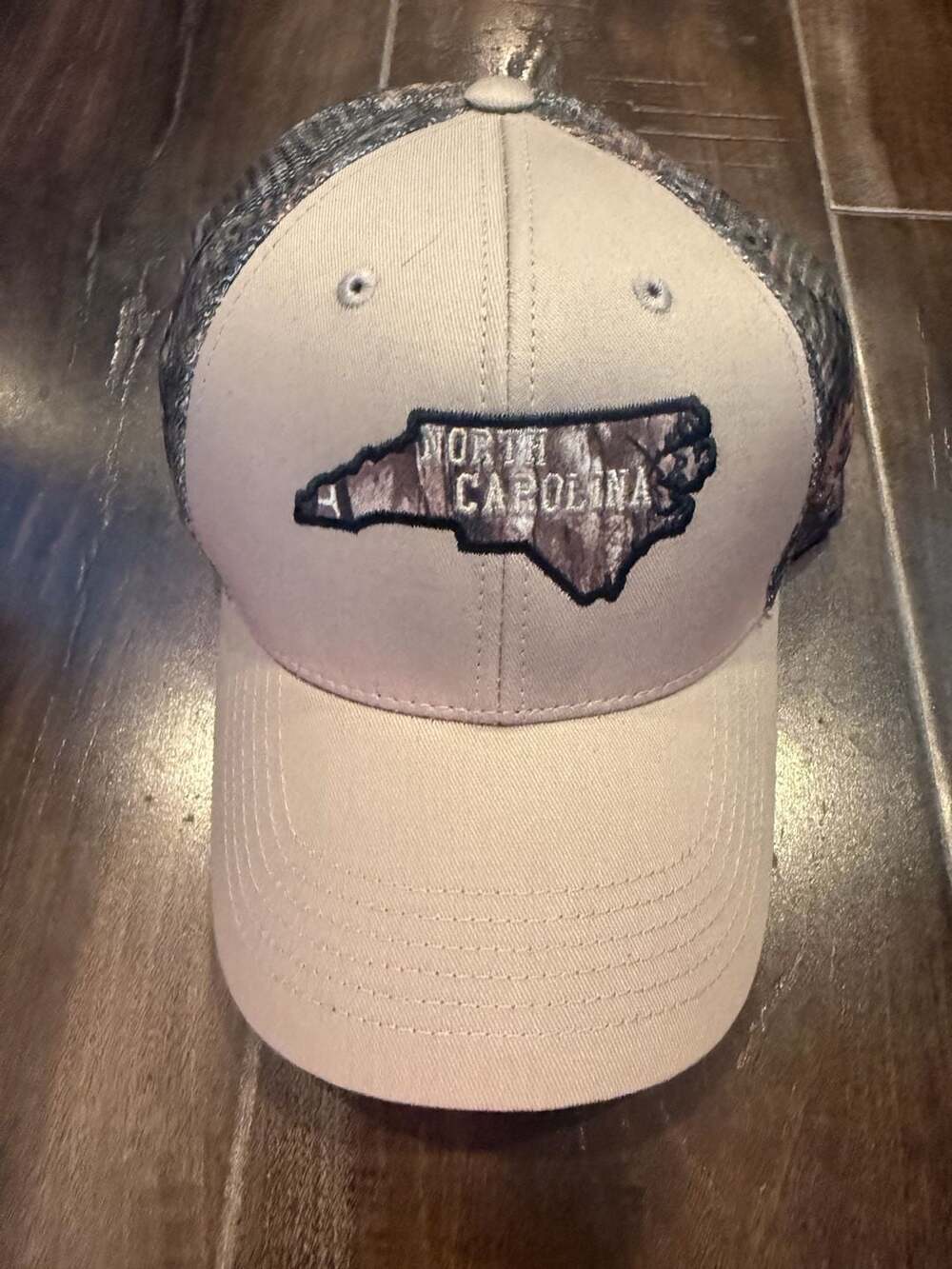Realtree North Carolina Trucker Hat Camo Mesh Snapback